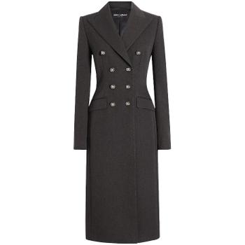 돌체앤가바나 double breasted padded hips coat 10271033884936 TP720701262