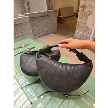 르메르 미니 포춘 크루아상 백 소프트 그레인드 레더 다크 148726486