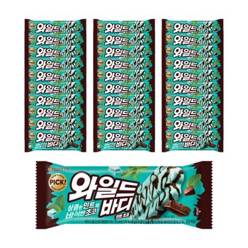 와일드바디 민트초코 x30개