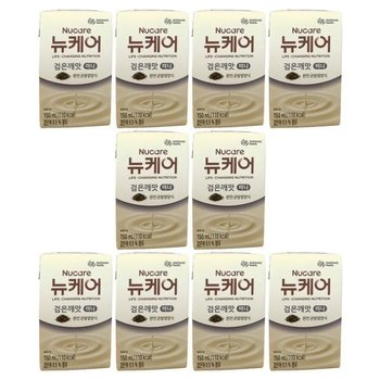 뉴케어 미니 검은깨맛 150ml 10개 빨대 노인 균형 영양식 환자식 식사대용 할머니선물
