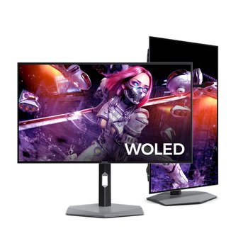 알파스캔 에이건 AGP327UZD 게이밍 4K 듀얼모드 480 USB-C HDR 400 Ai 멀티스탠드 무결점 모니터