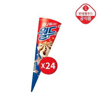 [G] [롯데] 월드콘 바닐라 24개 세트 (S50836000)