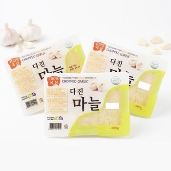 그린촌 냉동다진마늘 400G3팩