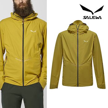 살레와 남성 페드록 윈드 후드 자켓 올리브오일