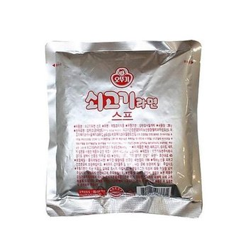 [HY332760_55]오뚜기 쇠고기라면 쇠고기라면스프285g (35300141)