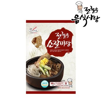 [전철우] 소갈비탕 600g x 6팩