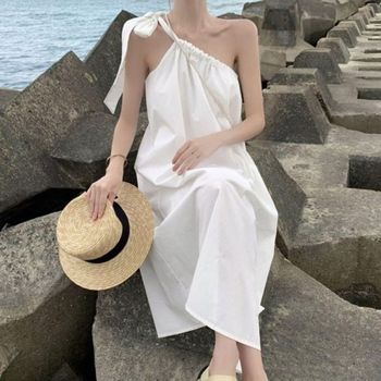 미디원피스 JUAL4514 여신 바닷가 휴가 스타일 드레스 휴양지