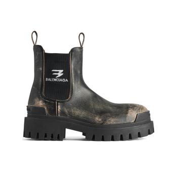 26SS 발렌시아가 부츠 854082 WB228 1919 BLACK DOM