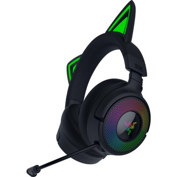 [해외] Razer Kraken Kitty V3 Pro RGB HyperSpeed Bluetooth USB HyperClear 레이저 무선 게이밍