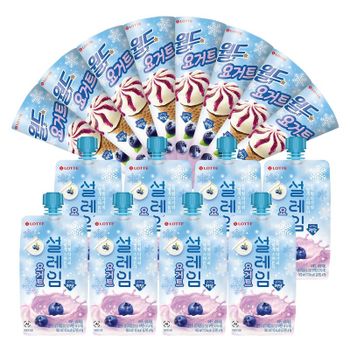 요거트 저당 월드콘x8+설레임x8[35743034]