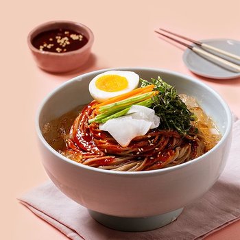 행복 비빔막국수 메밀면150g+비빔장50g x 3팩