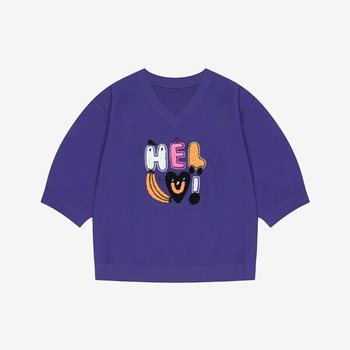 베스띠벨리 NC해운대 BKUCC2904_VI [수 지해머 콜라보] V넥 그래픽 반팔티