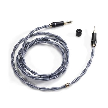 [해외] DD ddHiFi BC150B-MV 145cm 실드 실버 헤드폰 업그레이드 케이블 소니 MDR-MV1용