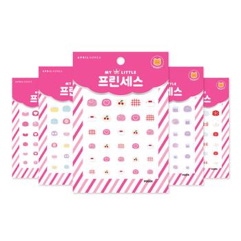 아트박스/에이프릴 진짜 보석같이 반짝이는 프린세스 키즈네일스티커
