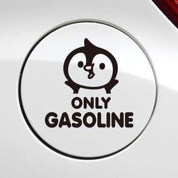 [아우트_61]팽글이 스티커 only 가솔린 자동차