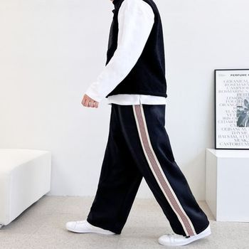 GTT 커플 팬츠 트레이닝 G278M 테잎 남성 트랙 와이드