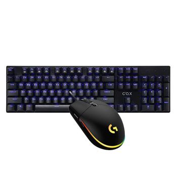 COX CK510 갈축 + 로지텍 G102 IC 기계식 게이밍 세트