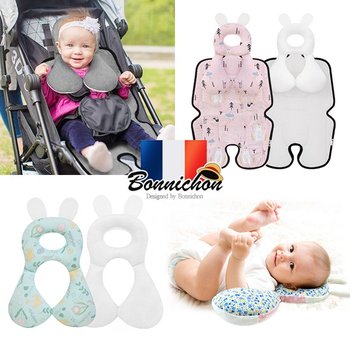 [SET]보니숑 아기짱구베개M사이즈+유모차쿨시트 여름출산선물 신생아