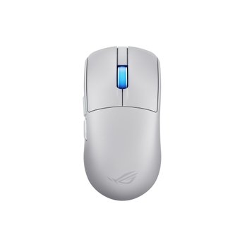 [해외] ROG Harpe II Ace Gaming Mouse  48g  42000dpi  8000Hz  USB  2.4GHz  문라이트 화이트e스포츠