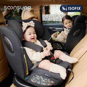 순성 아크 올인원 아이사이즈 회전형 카시트 ISOFIX / 선쉐이드
