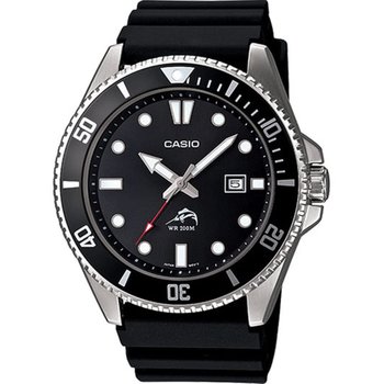 [해외] [카시오] CASIO 시계 다이버 워치 MDV-106 시리즈 맨즈 해외 모델 (블랙×실버 MDV-106-1AV) []