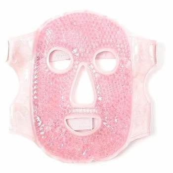 냉온 얼굴 찜질팩(핑크) 페이스관리 냉온마스크