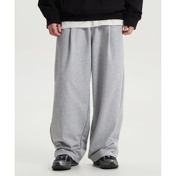 NBMLF41943 UNI 컬리지 원턱 와이드 팬츠 (GRAY) NBMLF41943_AC 284935