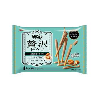 에자키 글리코 포키 호화로운맛 아몬드 밀크, 아몬드 비스큐 110g