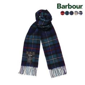[해외] 바버 머플러 뉴 체크 타탄 목도리 5컬러 남성 체크 스카프 연말 선물
