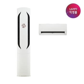 P][LG전자 직영] LG 휘센 오브제컬렉션 2IN1 위너에어컨 FQ17HDWHM2 [일반배관][전국무료/기본설치비/실외기포함]