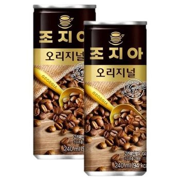 오리지날 <b>240ml</b> 30캔 캔커피 <b>조지아</b> 카페라떼_61013 (53636647)