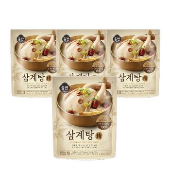 [올반] 삼계탕 정 900g x 4팩