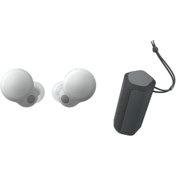 [해외] 소니 이어폰 WF LS900N 화이트 무선 스피커 SRS XE200 블랙 세트 278811