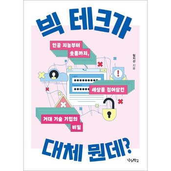 빅 테크가 대체 뭔데? - 인공 지능부터 숏폼까지, 세상을 집어 삼킨 거대 기술 기업의 비밀