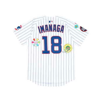 나이키 다카시 무라카미 x MLB 월드 투어 도쿄 시리즈 2025 컵스 이마나가 저지 멀티컬러