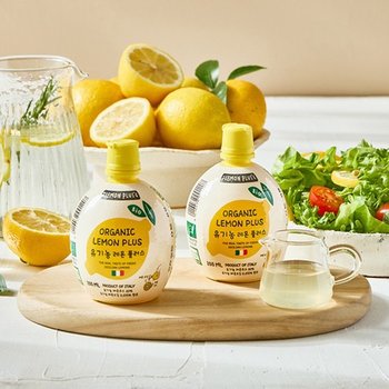 유로푸드 유기농 레몬플러스 레몬즙 200ml