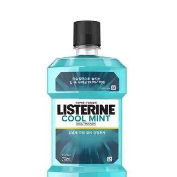 제거 제거청결제 750ml구강청결제 구강청결제 작용 750ml 쿨민트 구강위생 작용 쿨민트 리스테린