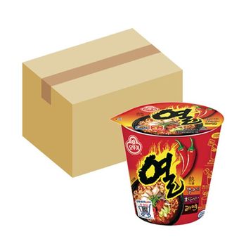 (오뚜기) 열라면 작은컵 62g 15개입 (BOX) 컵라면 소컵 식품