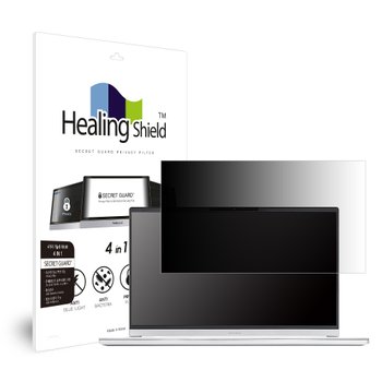 한성컴퓨터 올데이롱 TFX255SW 향균 보안필름 블루라이트차단 양면 정보보안기