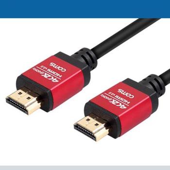 Coms 딜러용 HDMI 케이블V2.0 고급형 Red Metal 연결 (S11008984)
