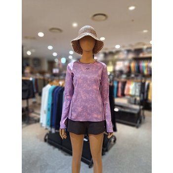 록시 WATER PRINT 긴팔 래쉬가드 RG21RS505PUR MA
