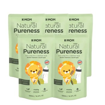 마더케이 젖병이유식기 세정제액상 리필 500ml 5개