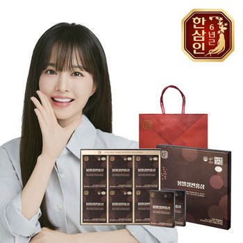 [농협홍삼] 한삼인 봉밀절편홍삼 20g 6입+쇼핑백