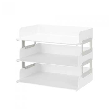 시스맥스 수납용 트레이 와이드 3단 정리함 입하