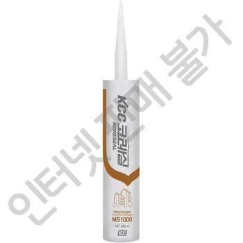 KCC 건축 보수용 변성 실리콘 MS-1000 백색 300ml PU65 25개