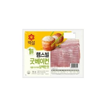 CJ  햄스빌 굿베이컨 75g