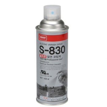 코팅제(실리콘) 실리콘 절연 코팅제(S-830) 420ml