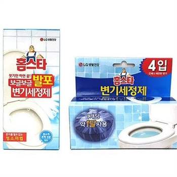 변기 발포 세정제 욕실 변기 클리너 발포형 자동 찌든때 청소 제거