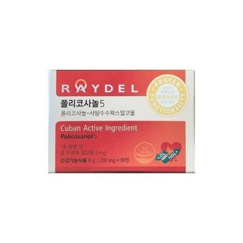 [레이델] 폴리코사놀 5 200mg x 30정 X 1개 -AO-