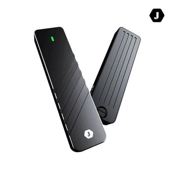 JW-i9 PRO 블랙 C타입 10G M.2 NVMe SSD 외장케이스 SSD케이스 휴대용SSD